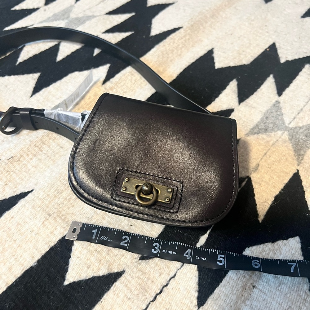 Frye Farrah Leather Belt Bag | Size S/M | NWT - Picture 11 of 12